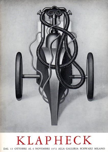 Klapheck - Konrad Klapheck - copertina