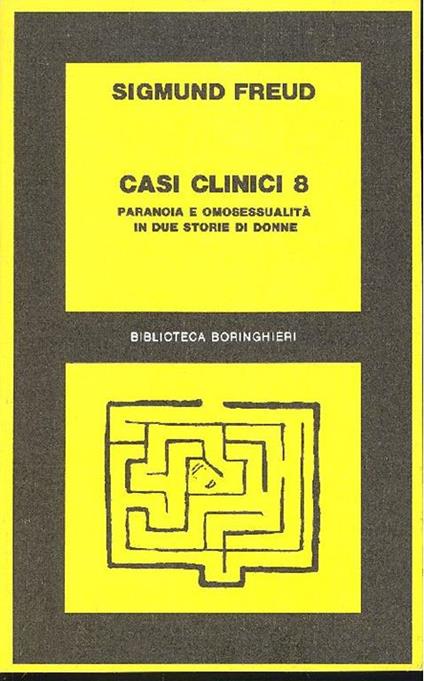 Casi clinici - Sigmund Freud - copertina