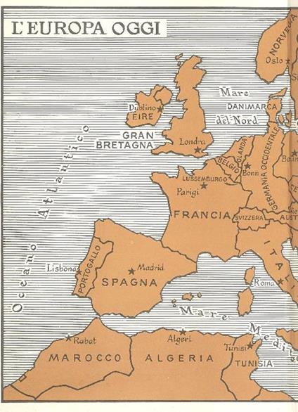 Oggi in Europa - John Gunther - copertina