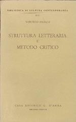 Struttura letteraria e metodo critico