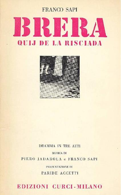 Brera. Quij de la risciada - Franco Sapi - copertina
