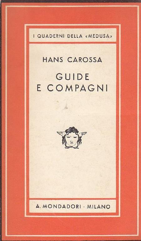 Guide e compagni - Hans Carossa - copertina