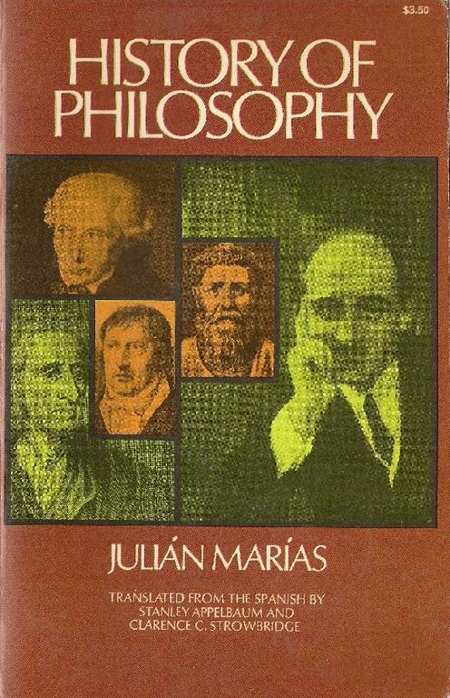 History of philosophy - Julian Marias - copertina