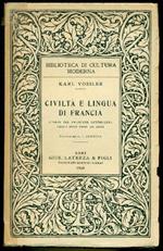 Civiltà e lingua di Francia