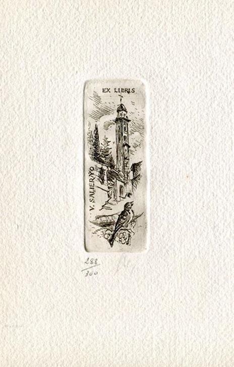 Virgilio Tramontin - Ex libris - Virgilio Tramontin - 2