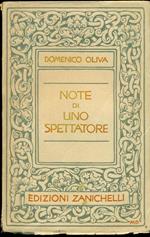 Note di uno spettatore