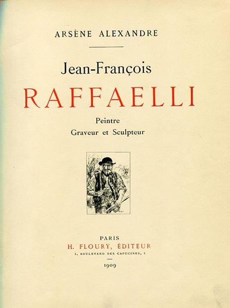 Jean-François Raffaelli - Arsene Alexandre - copertina
