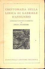Crestomazia della lirica di Gabriele D'annunzio