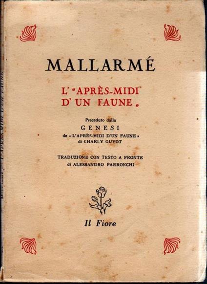 L' Après-midi d'un faune - Stéphane Mallarmé - copertina