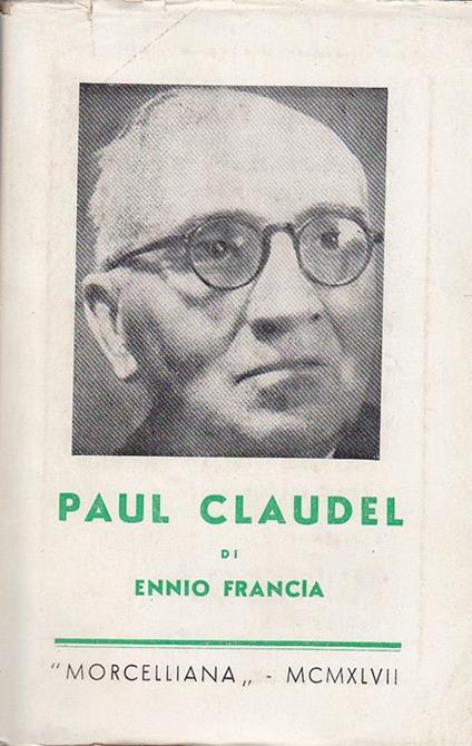 Paul Claudel - Ennio Francia - copertina