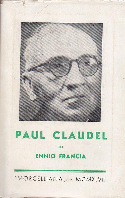 Paul Claudel - Ennio Francia - copertina