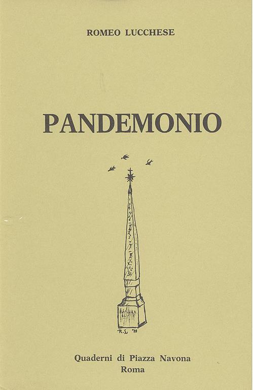 Pandemonio - Romeo Lucchese - copertina