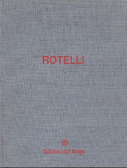 Rotelli - Marco Rotelli - copertina