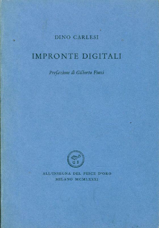 Impronte digitali (1972-1981)