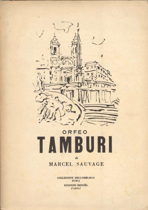 Orfeo Tamburi - Marcel Sauvage - copertina