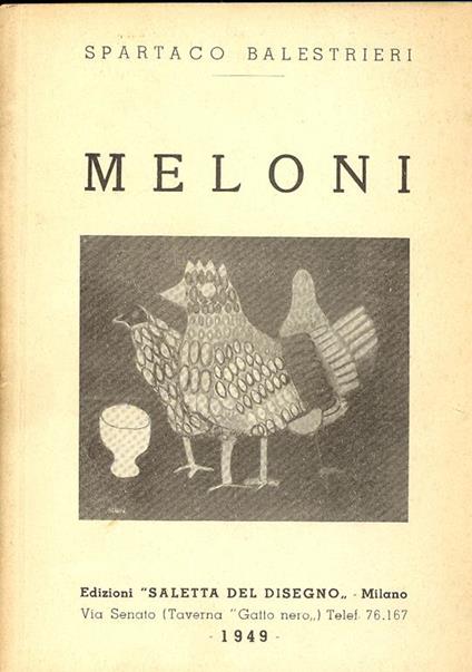 Meloni - Spartaco Balestrieri - copertina