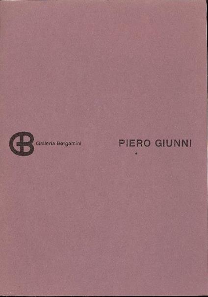 Piero Giunni - Piero Giunni - copertina
