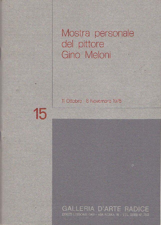Mostra personale del pittore Gino Meloni