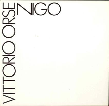 Vittorio Orsenigo - Vittorio Orsenigo - copertina