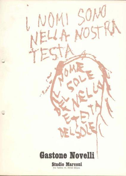 Gastone Novelli - Gastone Novelli - copertina