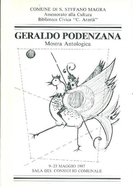 Geraldo Podenzana. Mostra antologica - Geraldo Podenzana - copertina
