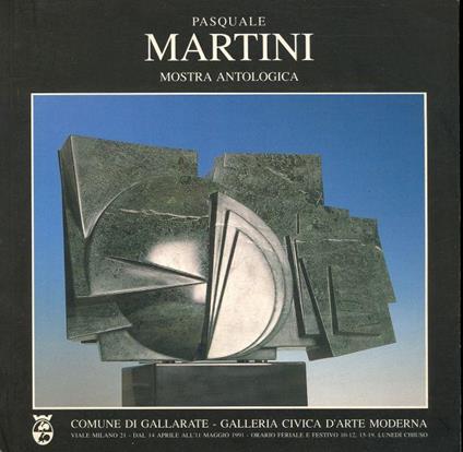 Pasquale Martini. Mostra antologica - Pasquale Martini - copertina