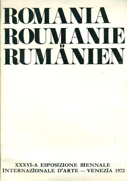 Romania. L'incisione nello spazio contemporaneo Engraving within contemporary space - Ion Frunzetti - copertina