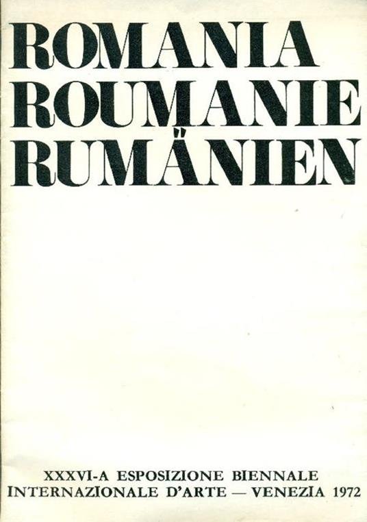 Romania. L'incisione nello spazio contemporaneo Engraving within contemporary space - Ion Frunzetti - copertina