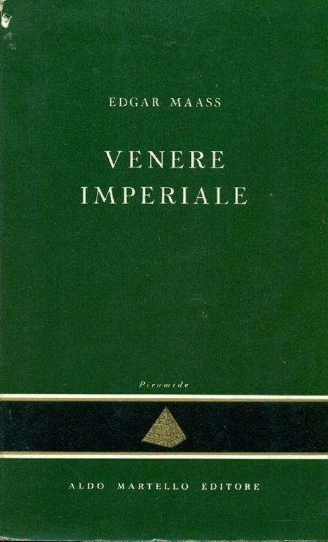 Venere imperiale - Edgar Maass - copertina