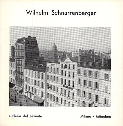 Wilhelm Schnarrenberger - Wilhelm Schnarrenberger - copertina