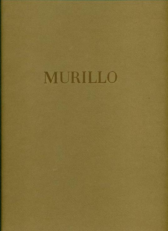 Murillo - Antonio Muñoz - copertina