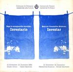 Dopo le avanguardie storiche: Inventario. Nach der klassischen Moderne: Inventar