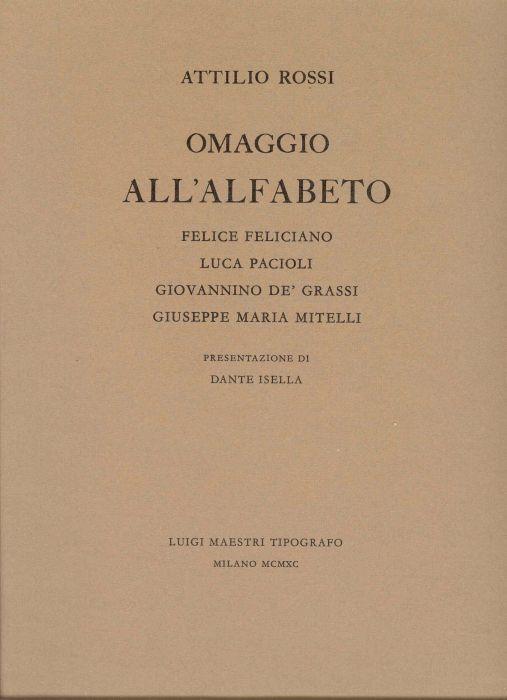 Omaggio all'alfabeto