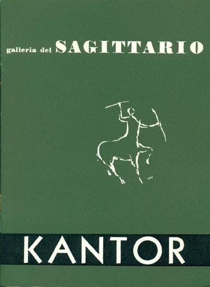 Kantor - Manuel Kantor - copertina