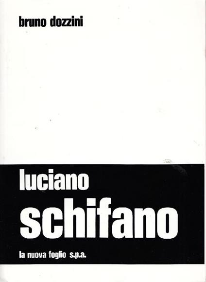 Luciano Schifano - Bruno Dozzini - copertina