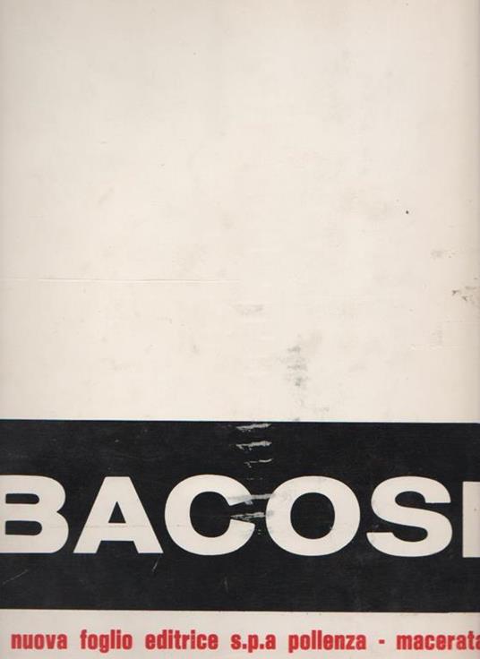 Manlio Bacosi - Bruno Dozzini - copertina