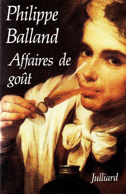Affaires de gout - Philippe Balland - copertina