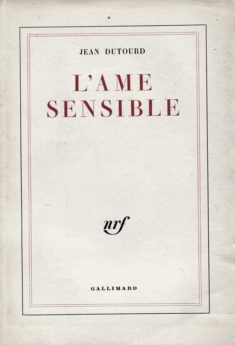 L' ame sensible