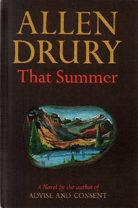 That summer - Allen Drury - copertina
