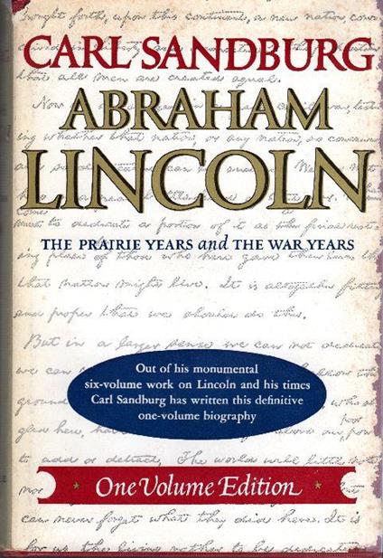 Abraham Lincoln - Carl Sandburg - copertina