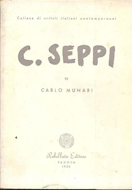 Cesarina Seppi - Carlo Munari - copertina