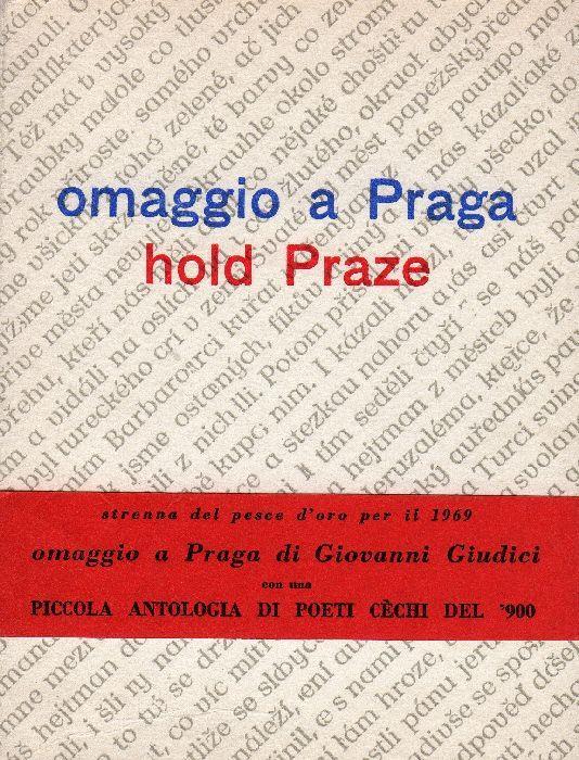 Omaggio a Praga. Hold Praze - Giovanni Giudici - copertina