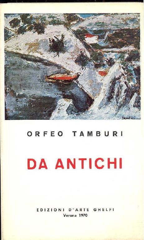 Da antichi - Orfeo Tamburi - copertina