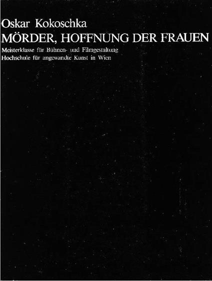 Oskar Kokoschka. Morder, Hoffnung der Frauen - Oskar Kokoschka - copertina