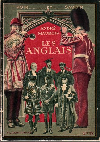 Les Anglais - André Maurois - copertina