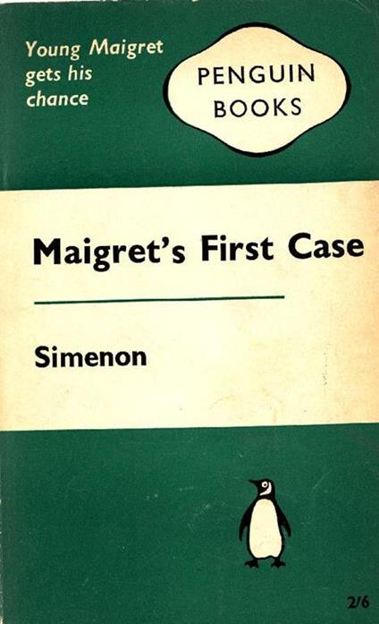 Maigret's First Case - Georges Simenon - copertina