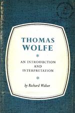 Thomas Wolfe. An Introduction and Interpretation
