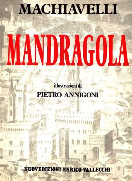 Mandragola - Niccolò Machiavelli - copertina