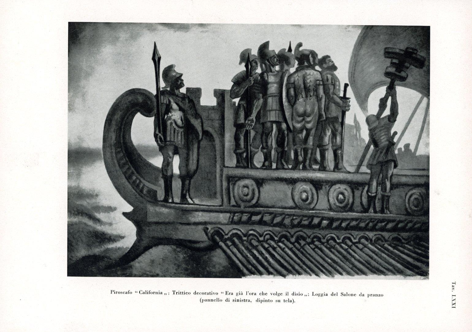 Arte decorativa navale di Anselmo Bucci