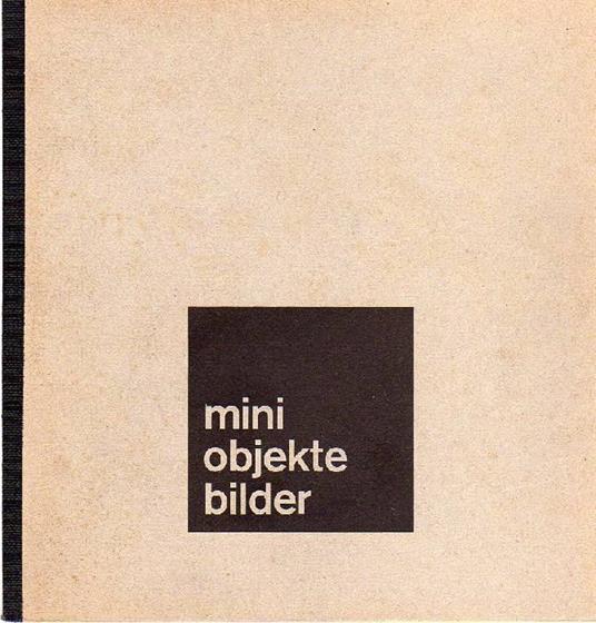Mini Objekte Bilder - Hans P. Heidrich - copertina